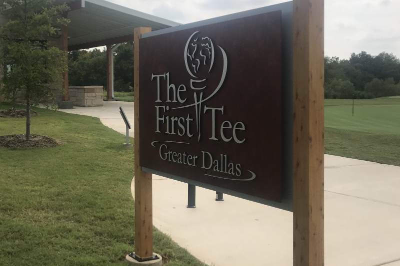 The First Tee Sign
